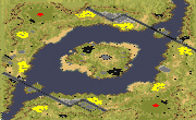 Neptune Valley (2) - Red Alert 2 Map Preview Image